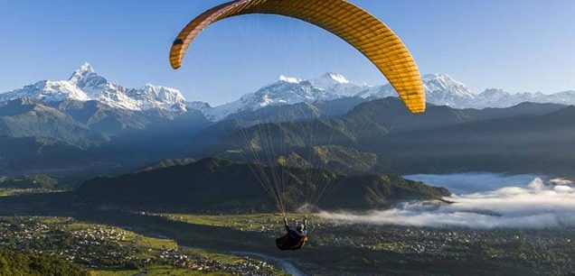 Wonderful Paragliding Nepal $ 90